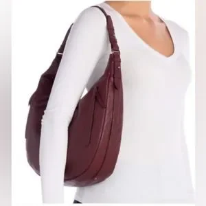 Lucky Brand Bags Lucky Brand Ebon Leather Hobo Bag Poshmark